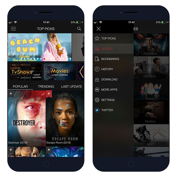 CotoMovies for iPhone