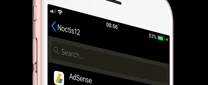 Noctis12 - dark mode for iOS 12