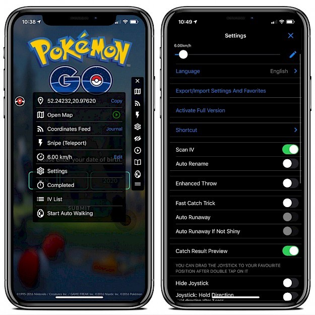 iSpoofer for POGO on iOS 13