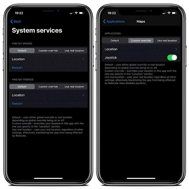 Relocate Settings on iOS 13