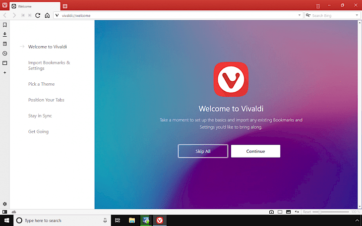 downloading Vivaldi 6.1.3035.204