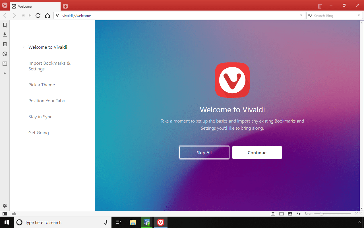 does vivaldi browser work on ipad