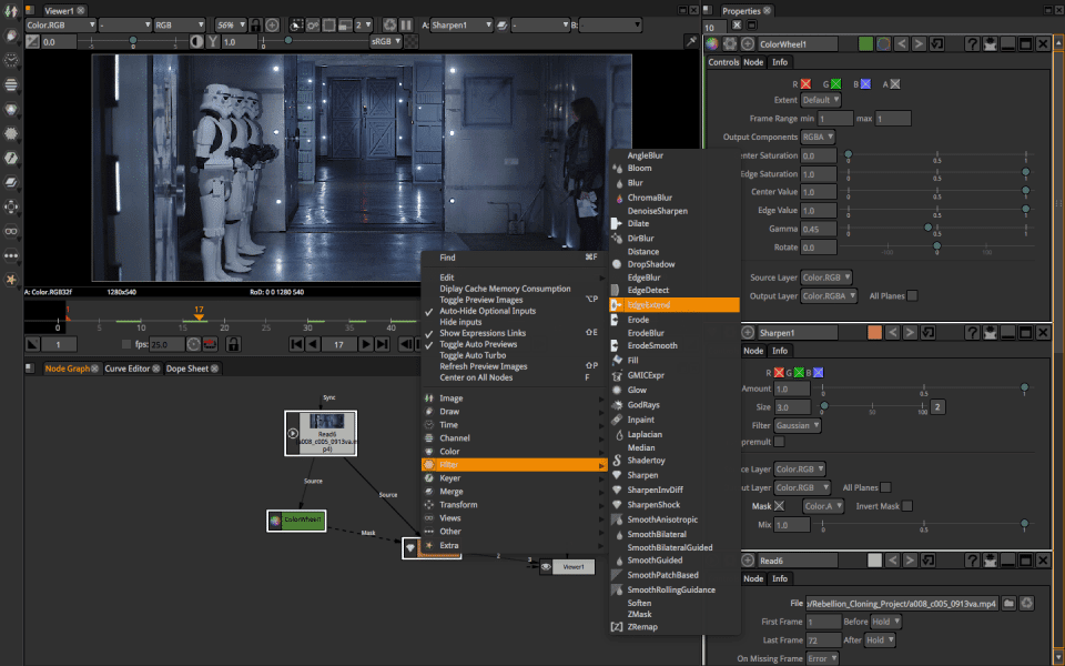 natron datamoshing my videos