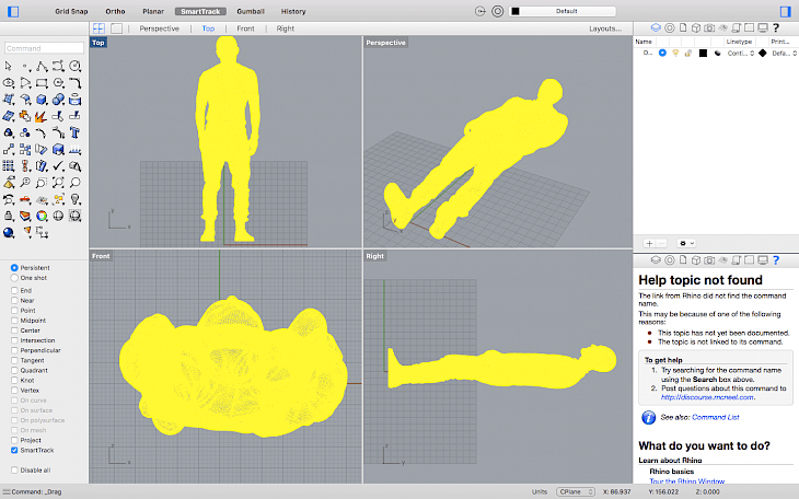 rhino for mac no animation tools