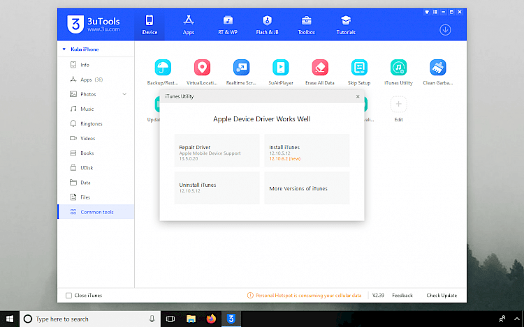 3utools 3.03.017 download the last version for apple