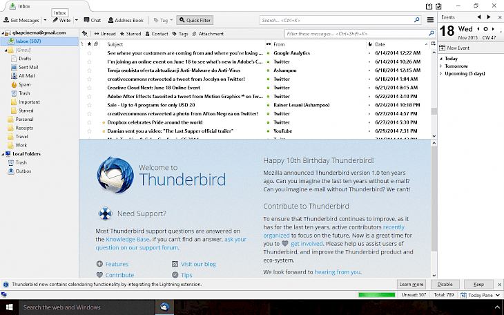 Mozilla Thunderbird