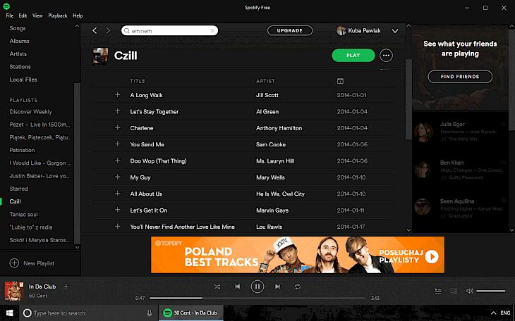 can i download a song from spotify to my computer