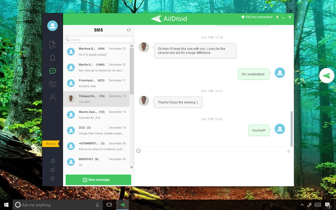 airdroid add device to trusted devices