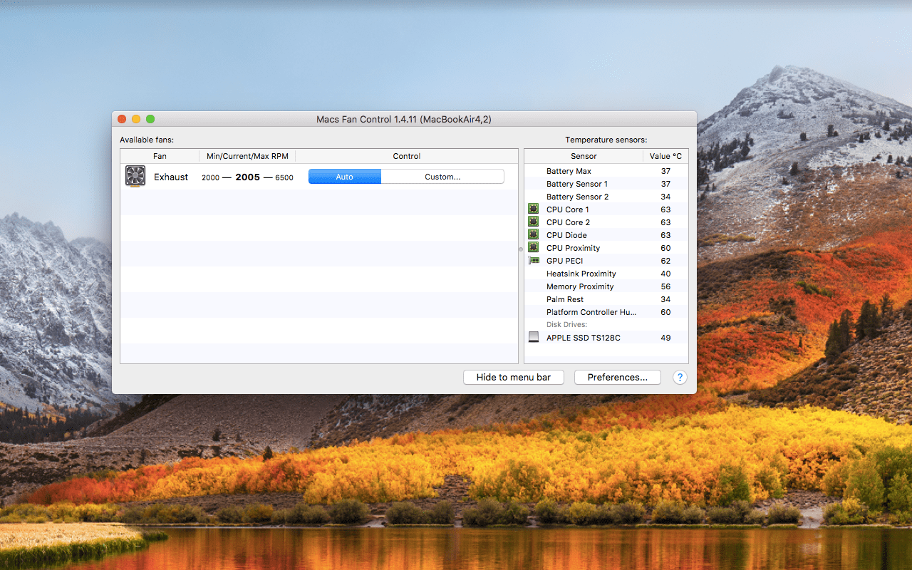 FanControl v167 download the last version for mac