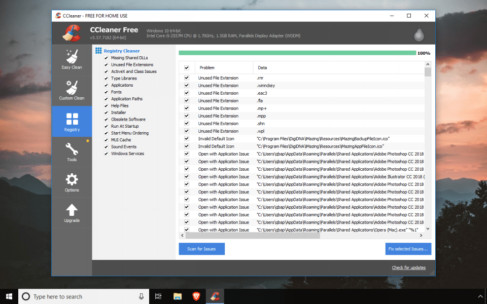 download ccleaner registry cleaner free