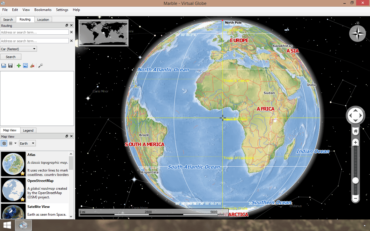 Открыт виртуальный карта. Виртуальный Глобус. Earth Explorer 6.