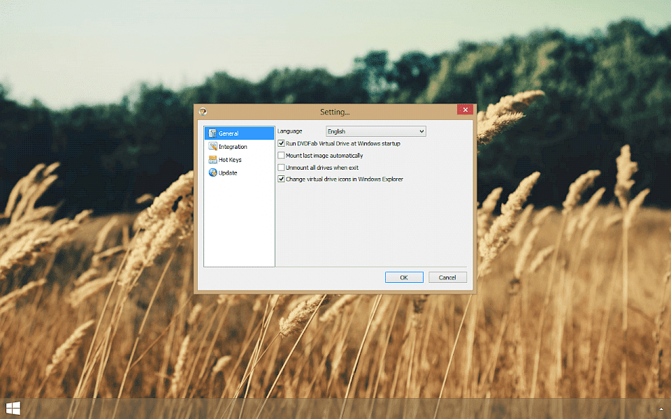 Screenshot of DVDFab Virtual Drive software running on Windows 10.