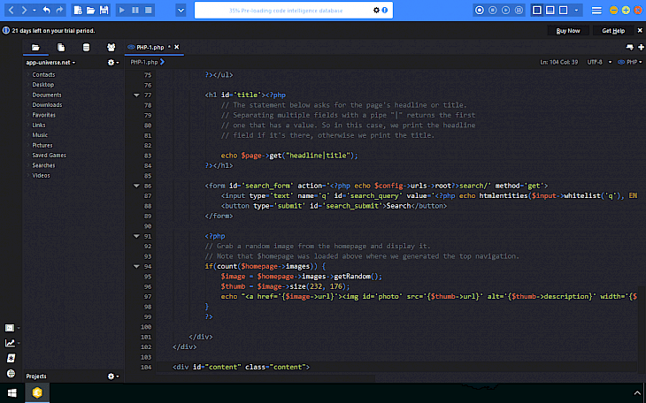 komodo edit sql