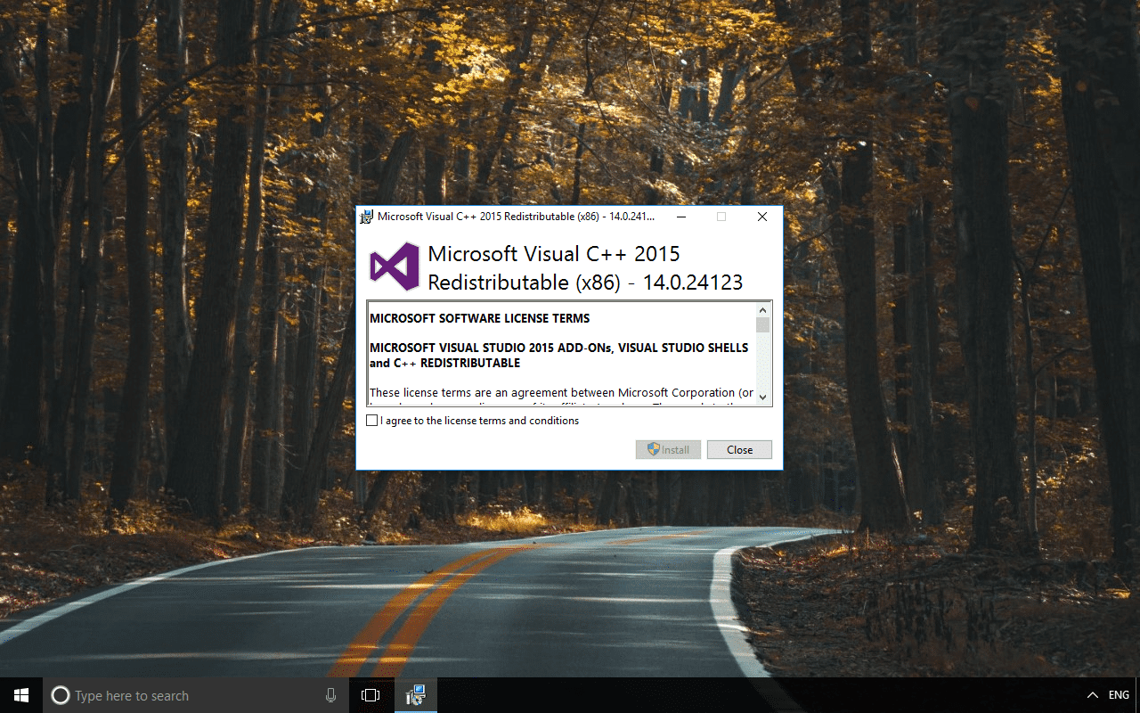 download microsoft visual c 2015 runtime