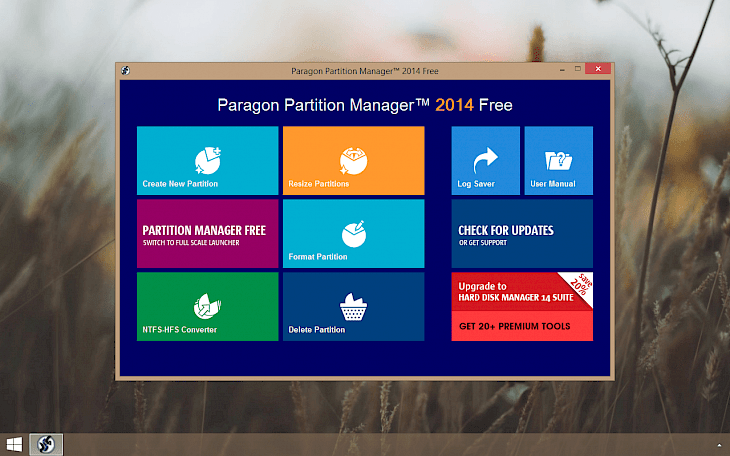 Paragon partition manager как пользоваться