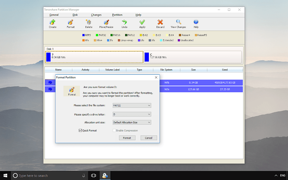 free partition manager windows 10