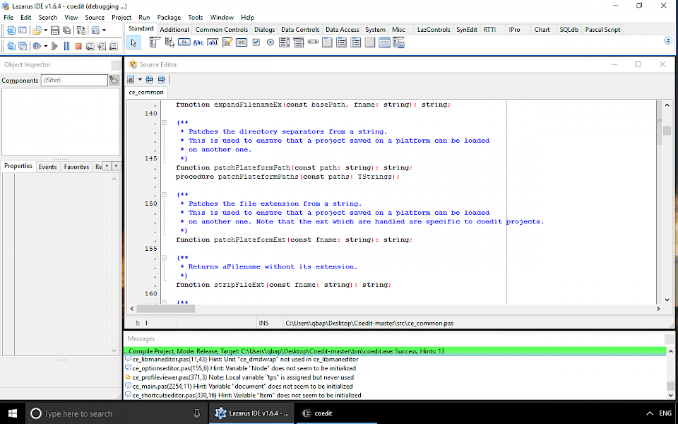 Screenshot of CodeTyphon software running on Windows 10.