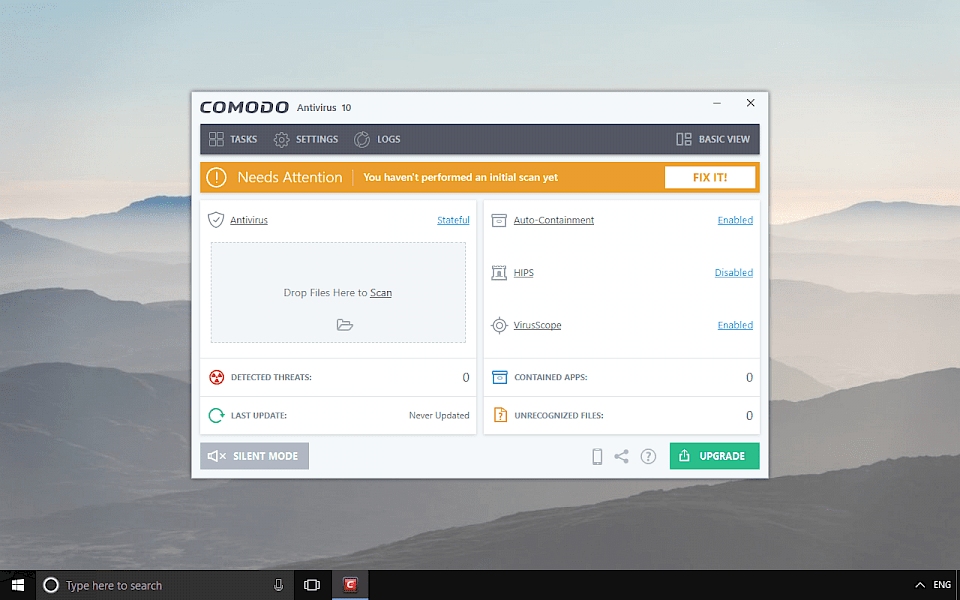 comodo antivirus windows 10