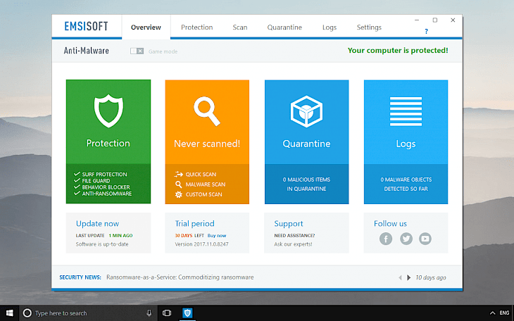 Emsisoft Internet Security