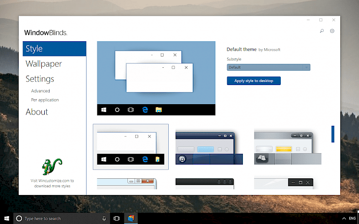 apps like windowblinds