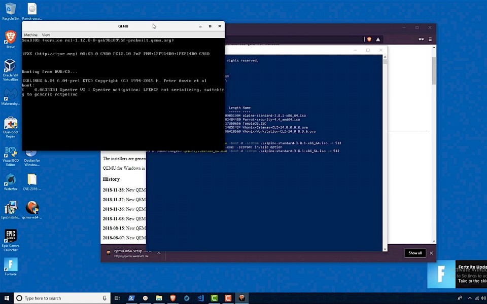 Qemu windows как пользоваться