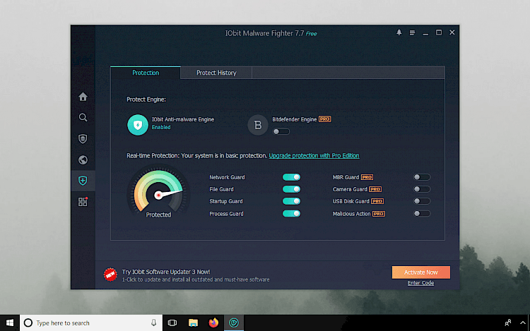 IObit Malware Fighter Protection