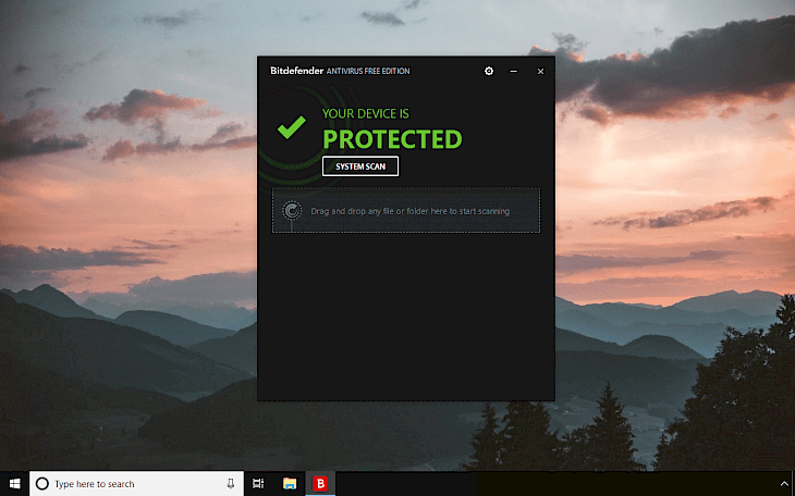 Bitdefender Antivirus Free Edition 27.0.20.106 instaling