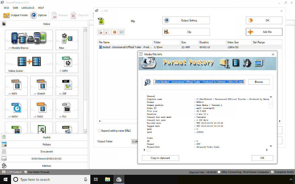 format factory download 32 bit