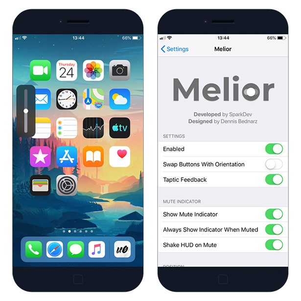 Melior Volume HUD