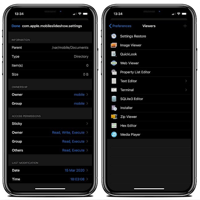 Install Filza File Manager for iOS 13