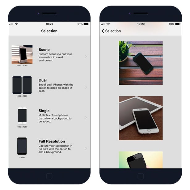 Screenshoot App for iOS 12