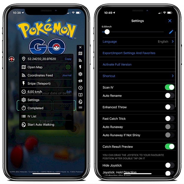 Install iSpoofer iOS for POGO