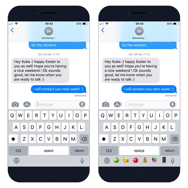 KeyboardX and Barmoji on iOS 12