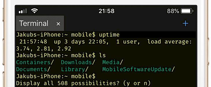Terminal apps for iOS. Use Command Line on iPhone