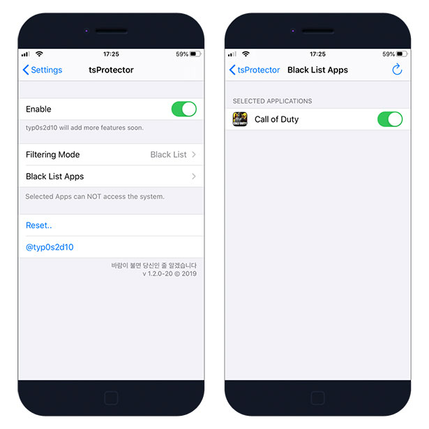 tsProtector Tweak to run Call of Duty Mobile on iOS 13
