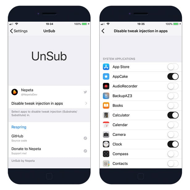 Cydia Unsub