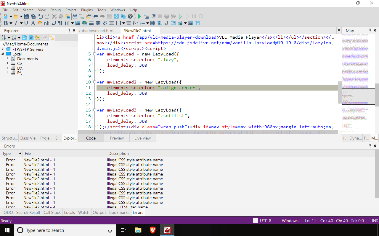 CodeLobster IDE for windows download