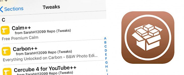 App ++ tweaks for iOS