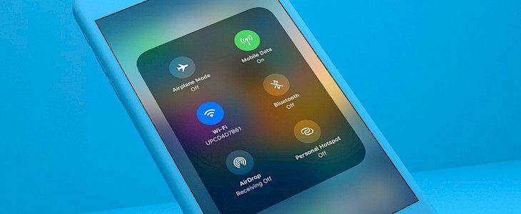 Wi-Fi networks and bluetooth devices with WeatherVane