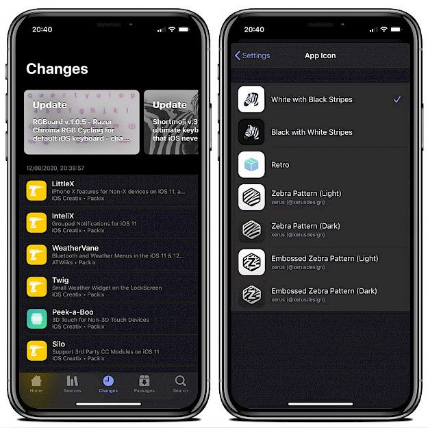 få adgang til en masse nyttige apps, justeringer, jailbreak-værktøjer, der installerer 3.parts AppStore-alternativer på din iPhone, iPad og iPod Touch. Der er ingen grund til at jailbreak din iOS-enhed. Du skal blot installere apps gratis og få adgang til alle pakker.