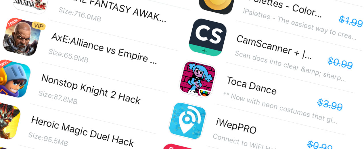 Cracked Apps on iOS from best App Store in 2019 - 