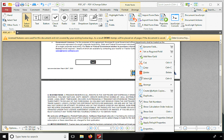 pdf xchange editor free