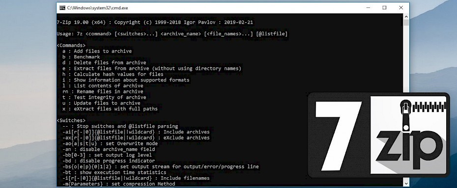 Useful 7zip Command Line Examples For Terminal