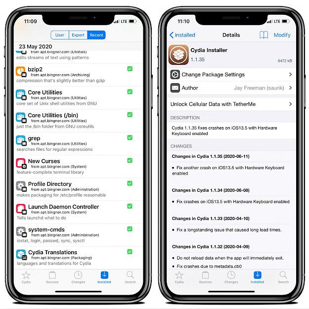 Cydia app installer for iOS