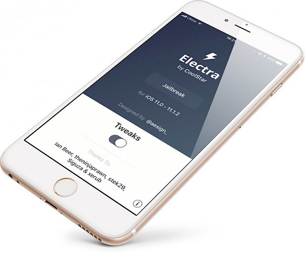 Electra by CoolStar on iOS 11