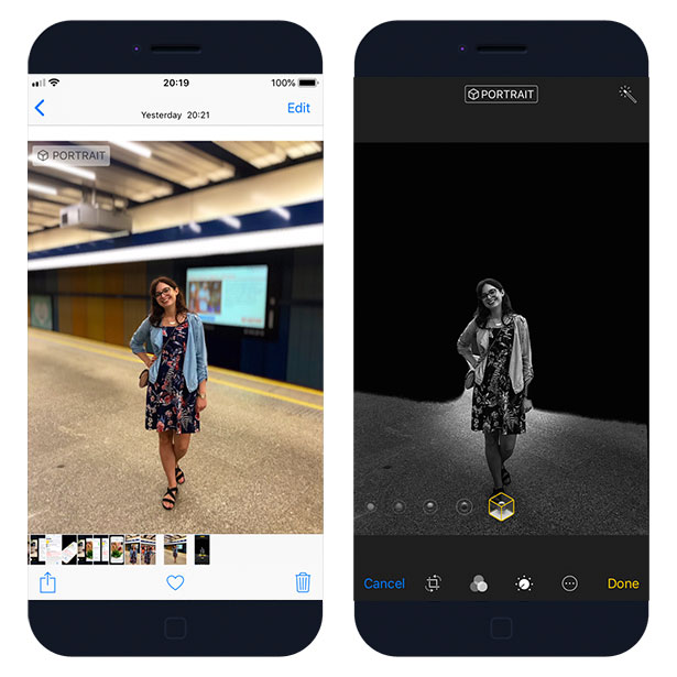 PortraitXI enables Portrait photo on singlelens iPhone