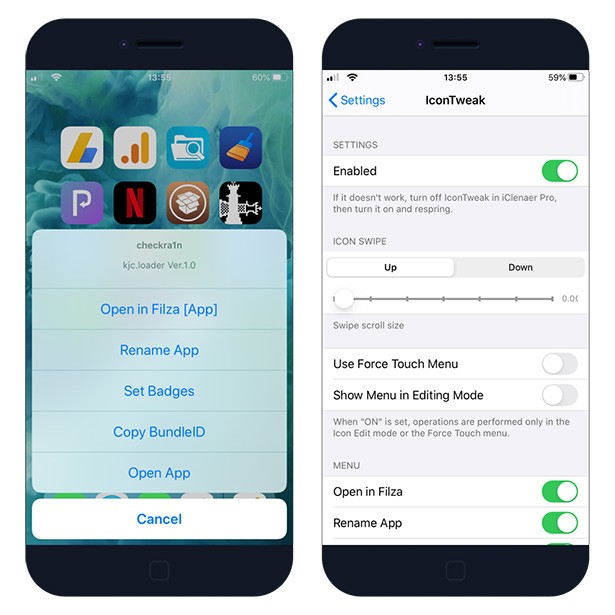IconTweak Cydia Tweek