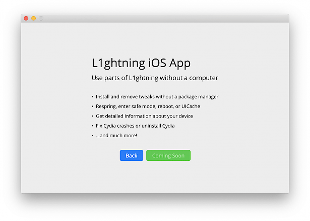 L1ghtning iOS App