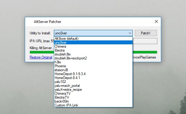 AltServer Patcher Windows