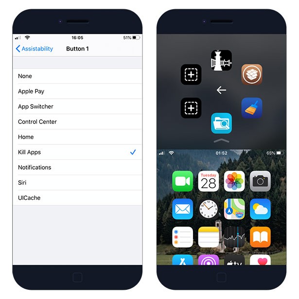 Assistability tweak for iOS